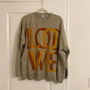 Loewe cotton/ linen sweater